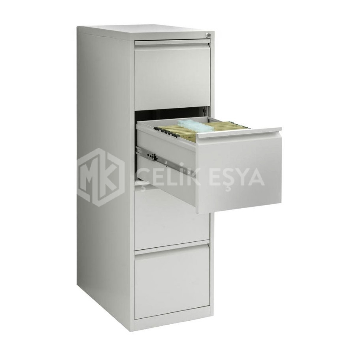 4 Çekmeceli Kartoteks Dolabı MK-508 4 Çekmeceli Kartoteks Dolabı MK-508